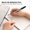 M&G Ballpoint Pens, Black Ink Ballpoint Pens Fine Point 0.7mm,
