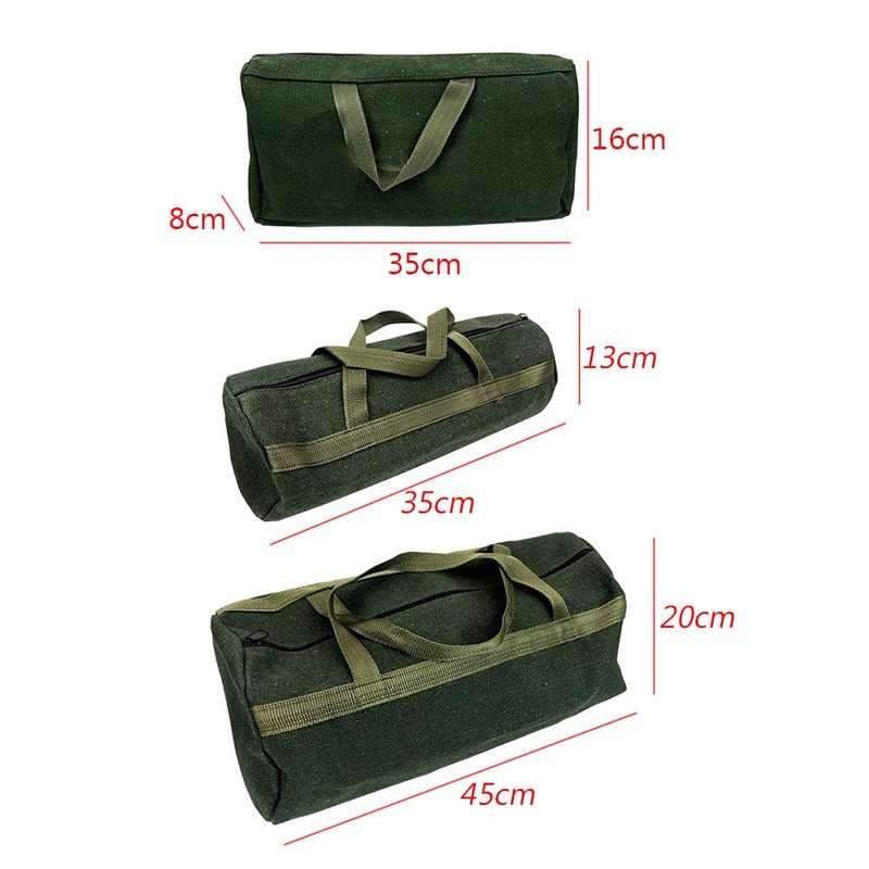 MOVKZACV Tool Bag, Multi-function Tool Storage Handbag, Sturdy Bottom, Zip-Top