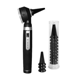 BV Medical 60-830-010 Fiber Optic Xenon 2.5 volt Mini-Otoscope-Black