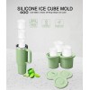 Unbranded Silicone Ice Cube Tray with Lid, Ice Mold for