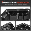 A-Premium Lower Engine Oil Pan Sump with Drain Plug Compatible