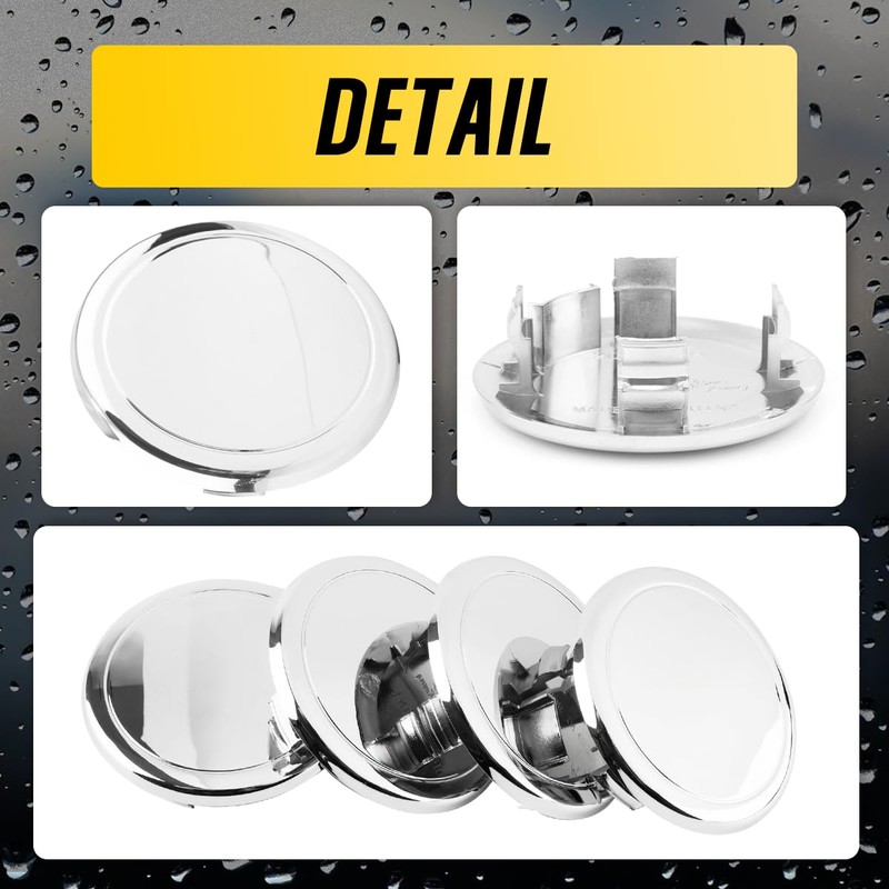 DewFlew 4Pcs Wheel Center Caps for 1998-2000 GS 400 2001-2002