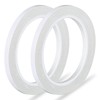 anezus Double Sided Adhesive Tape for Crafts, 2 Rolls Double