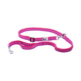 RC Pets Bungee Active Dog Leash, Hands-Free 4-in-1 Dog Leash, Mulberry/Azalea