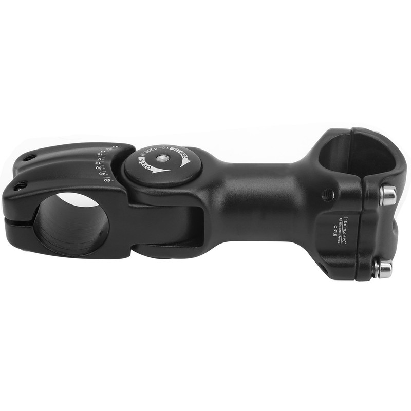 LUNJE 31.8x110mm Mountain Bicycle Angle Adjustable Handlebar Stem Riser Aluminium