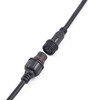 WESIRI 5Pairs 3pin Black Electrical Connector LED Connector for LED