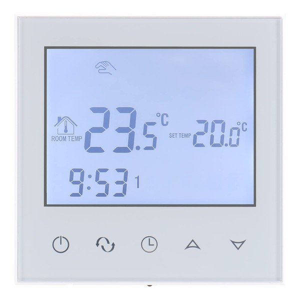 Wengart Digital Thermostat WG03-2,Touch Button,AC230V 3A Output Weekly Programming,For controlling