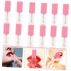 Healvian 12pcs Lip Gloss Tube Empty Tube Square Container Lip