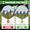 nnOuOnn 2Pcs Golf Tee Height Tool, Adjustable Precision Tees Height