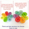 Cute 7 Day AM PM Pill Organizer, Weekly Twice a
