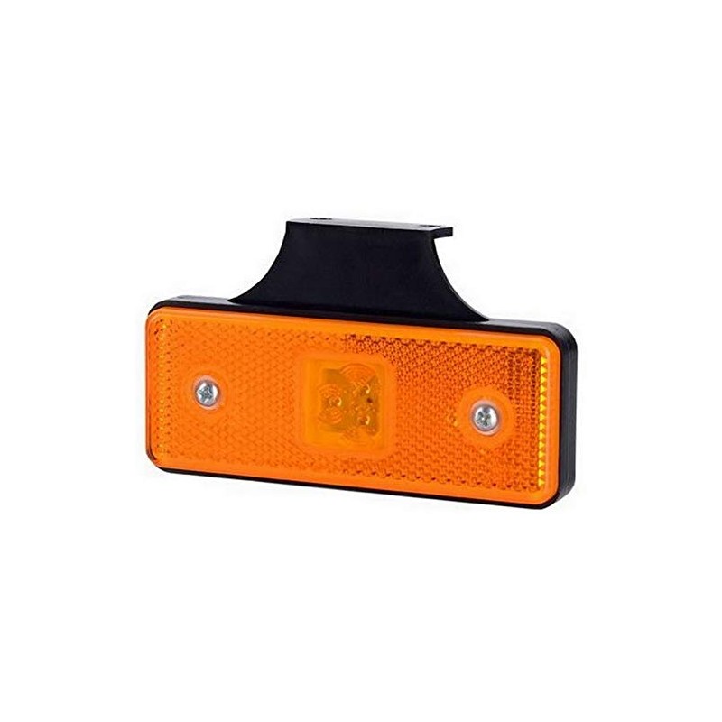 4 x 3 SMD LED Orange Marker Light with Bracket