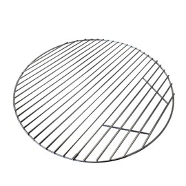 Stainless Steel Barbecue Cooking Grid Grate w/Hinged Access Door for Kamado Grill Large Big Green Egg Kamado Joe Classic Pit Boss K22 Louisiana K22 Ceramic Grills Using 18.5 inch round cooking grate