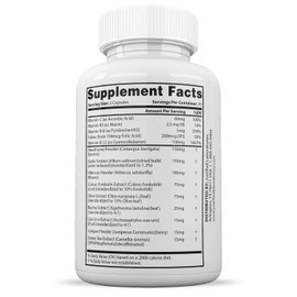 Justified Laboratories (3 Pack Blood Balance Advanced Formula 620MG Supplement Pills 180 Capsules