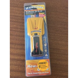 Zircon Stud Sensor Pro SL Stud Finder Edge Finding & FREE 9” Level