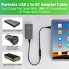 Varbmt USB C to DC 5.5 x 2.5mm Adapter Cable,