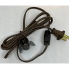 Lamp NEW Leviton Brown Single Light Clip in Lamp Cord