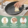 ÖkoStamm 4 PCS Kitchen Dish Scrub Brush Set - Dish