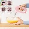 Frullatore elettrico senza fili, mini frusta a mano con 4