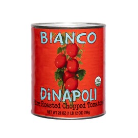 Bianco Dinapoli Organic Fire Roasted Chopped Tomatoes, 28oz