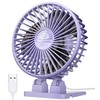 WHILIGHTGOD Desk Fan, USB Fan for Desk, Mini Desk Fan,