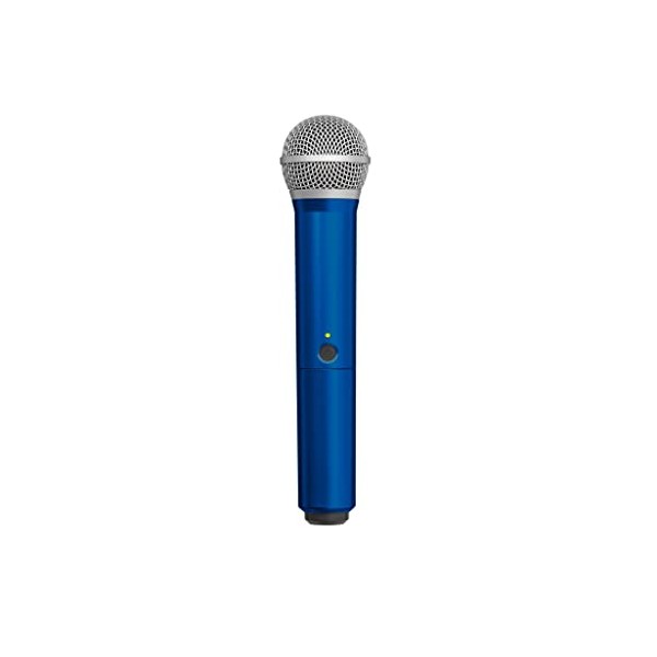 Shure WA712-BLU Colored Handle Only for BLX2/PG58 Wireless Transmitters (Blue)