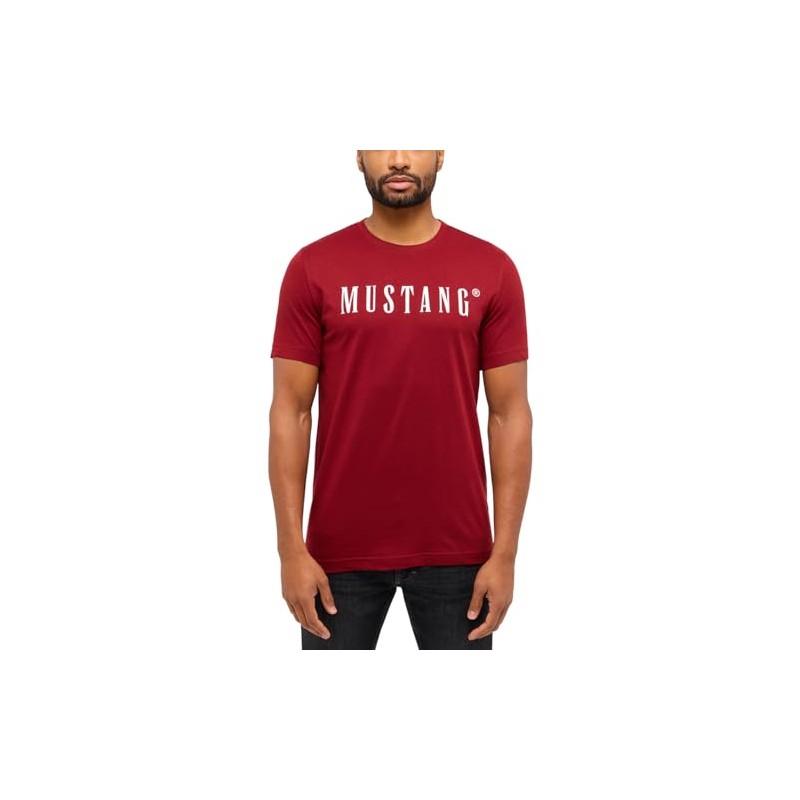 MUSTANG Austin Men's T-Shirt Regular Fit S-3XL White Black Gün