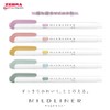 Zebra Highlighter, Mildliner, Settle Mild, Set of 5 Colors, WKT7-5C-OT