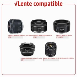 LTGEM - Funda para cámara Canon EOS Rebel T7 / R50 / R100 / R50 V / T6 / R8 / R10 / RP / SL3 / R5 / T100 DSLR SLR Cámara y lente de 18-55 mm/18-45 mm 