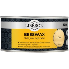Liberon Beeswax Paste, 500 ml, Clear