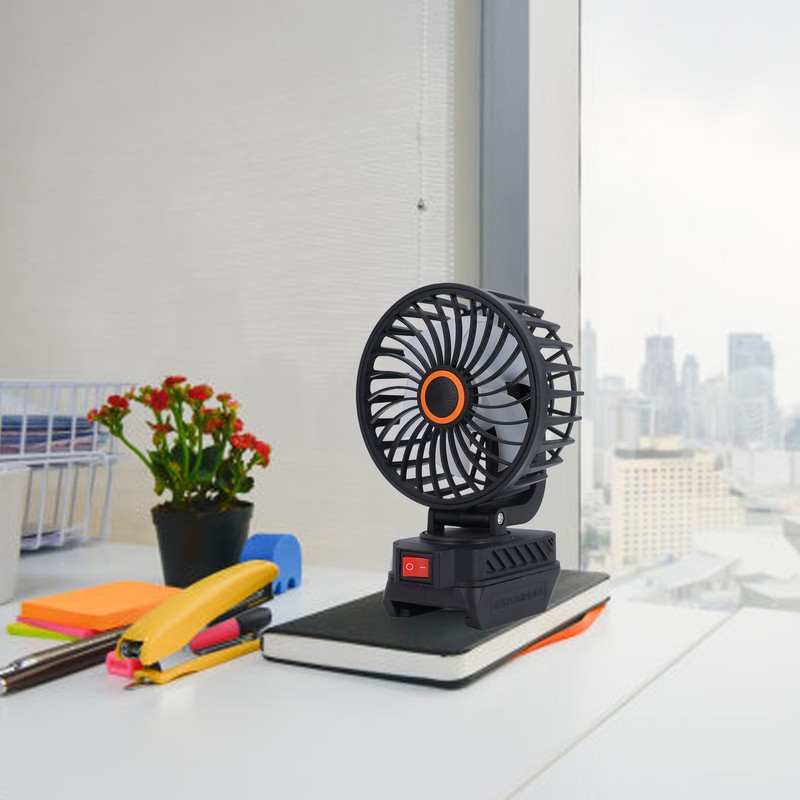 Camping Fan 4 Inch Multifunctional Lithium Battery Operated Portable Outdoor