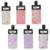 Tavvke 6 Pcs Leak-Proof Refillable Compression Bags, 90ml Travel Squeeze