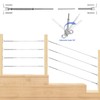 CKE 20 Pair Cable Railing Kit - 1/8" Swage Toggle