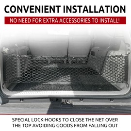 Envelope Style Trunk Cargo Net for Toyota Sequoia 2008-2025 New