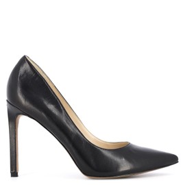 Nine West Women's Tatiana Pump, Black Leather, 10