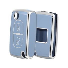 Cover 2K OFFCURVE Car Key Case Key Cover Key Protection Key Case for Citroen C1 C2 C3 C4 C5 Picasso Peugeot 107 206 207 307 308 406 407 607 2/3 Buttons