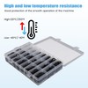 1200pcs O Ring Sealing Washer Black Rubber O-Ring Plumbing Gasket