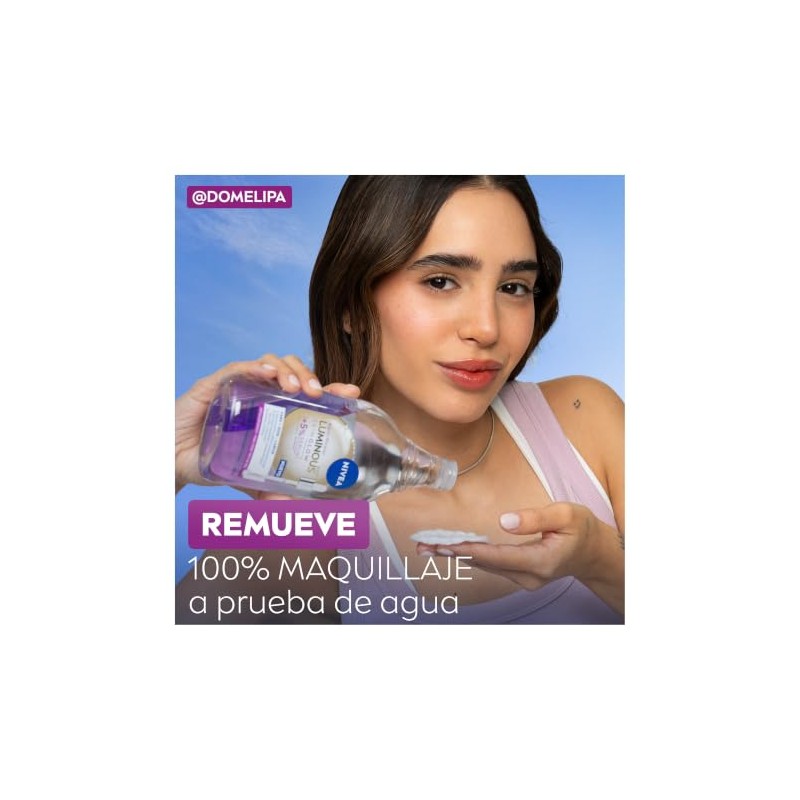 NIVEA Agua Micelar Luminous 630 Skin Glow 400 ml.