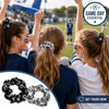 20Pcs Soccer Scrunchies Soccer Sports Ponytails Elastic Hair Bands