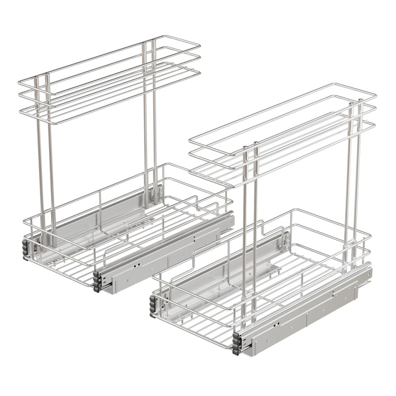 STORKING Under Sink Organizer 9" W X17 D, Pull Out