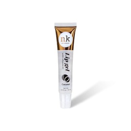 NK lip gloss gel 15ml Vitamin E, Shiny, Nourishes, Lip gel (Coconut, Pack Of 5)