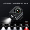 Wrist Flashlight Waterproof Rechargeable 5 Modes Watch Flashlight with Compass