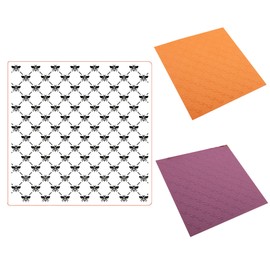 Arbuya Bee Plastic Embossing Folder (5.9"x5.9''| Bee Pattern) Paper Crafts Plastic Textured Impressions for Card Making Scrapbooking