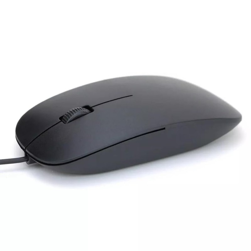 OOYES Ultra-Slim USB optical wired mouse,Ergonomic Design with Scroll Wheel