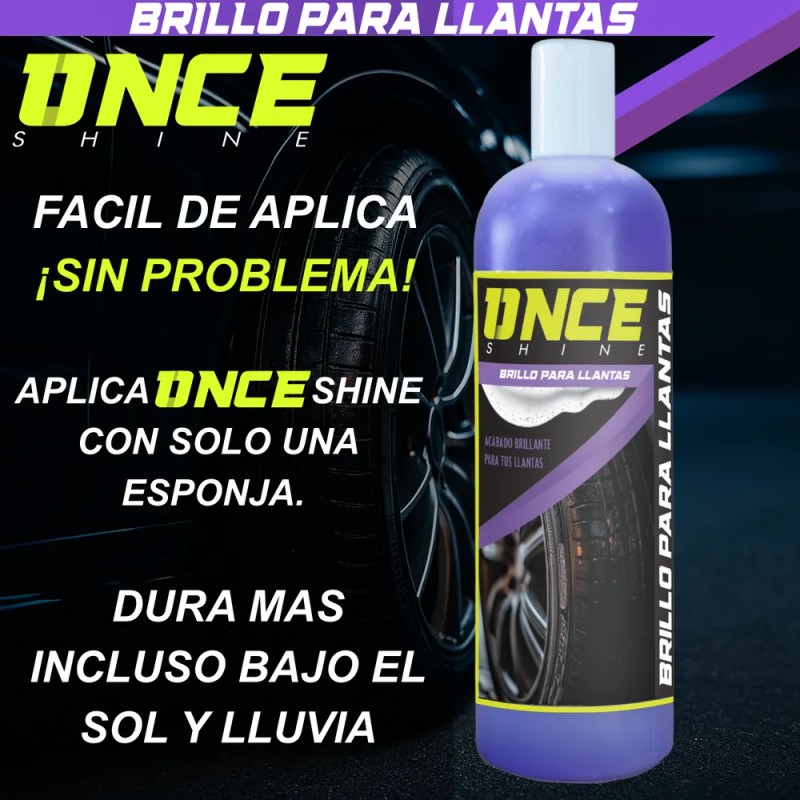 Abrillantador Llantas Once Shine Intenso 800ml