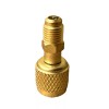 ConstantAir HVAC R32 Reverse Thread 1/4” Female, 1/4” Male Adapter
