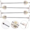 LALAFINA 4pcs Lid Support Hinge Kitchen Cabinet Hinges Soft for