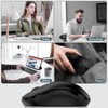 USB Wireless Mouse Computer Mouse with USB Nano Receiver for