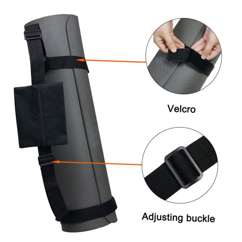 Kisangel 1pc Yoga Mat Carrying Strap Sling Practical Design for