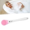 Electric Body Scrubber Shower Brush Long Handle Waterproof Cordless Body