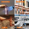 9Pcs Copper Pipe Cleaner for Drill Set, 1/2" 3/4" 1"